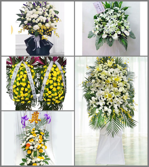 北京门头沟区永定镇艾洼村白事花篮预定